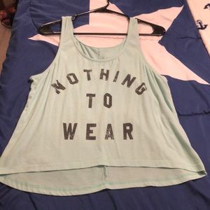 Nothing to wear perfect tank top for you.